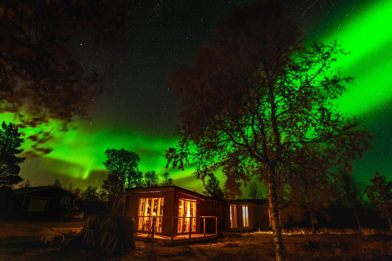 Arctic Gourmet Cabin Kiruna Buitenkant foto
