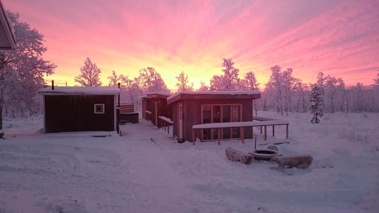 Arctic Gourmet Cabin Kiruna Buitenkant foto