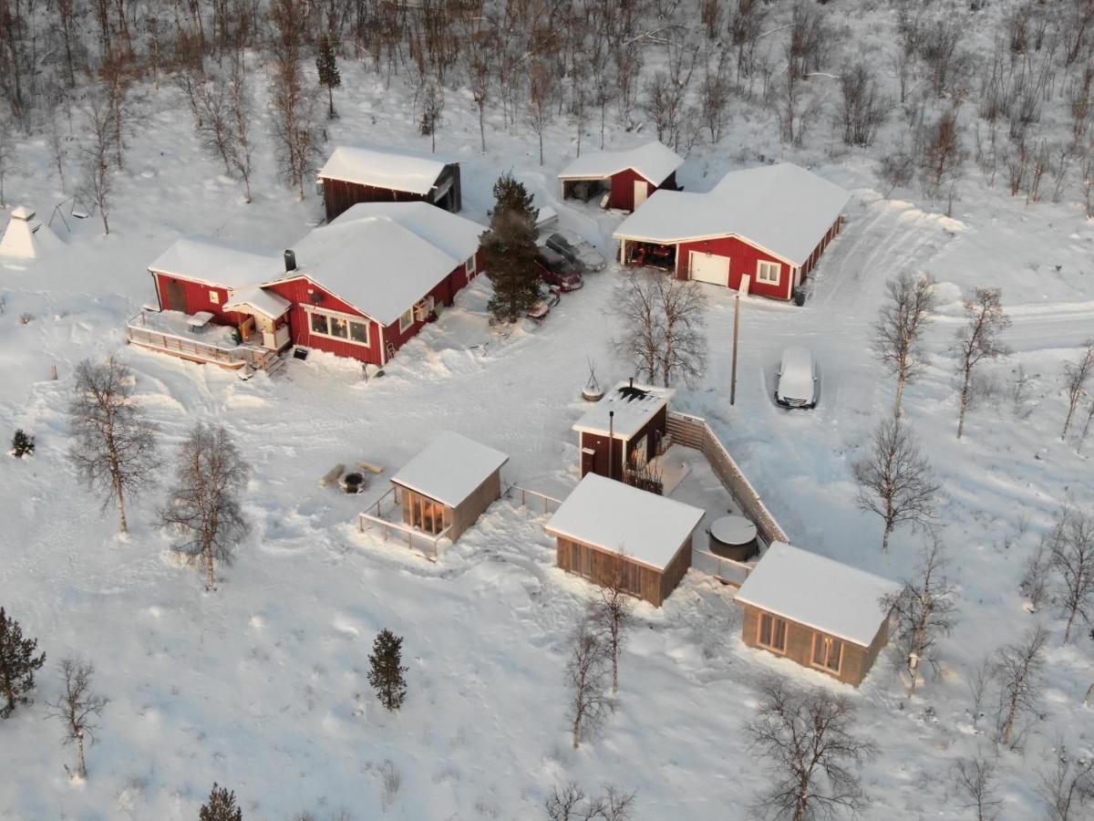 Arctic Gourmet Cabin Kiruna Buitenkant foto